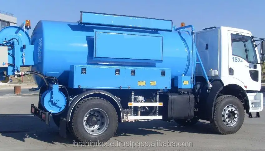  Грузовик для вакуумной очистки сточных вод