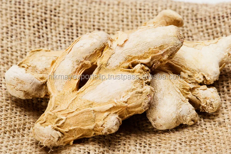 BEST QUALITY DRY GINGER WHOLE ORIGIN INDIA FROM NIK MAY EXPORTS LLP