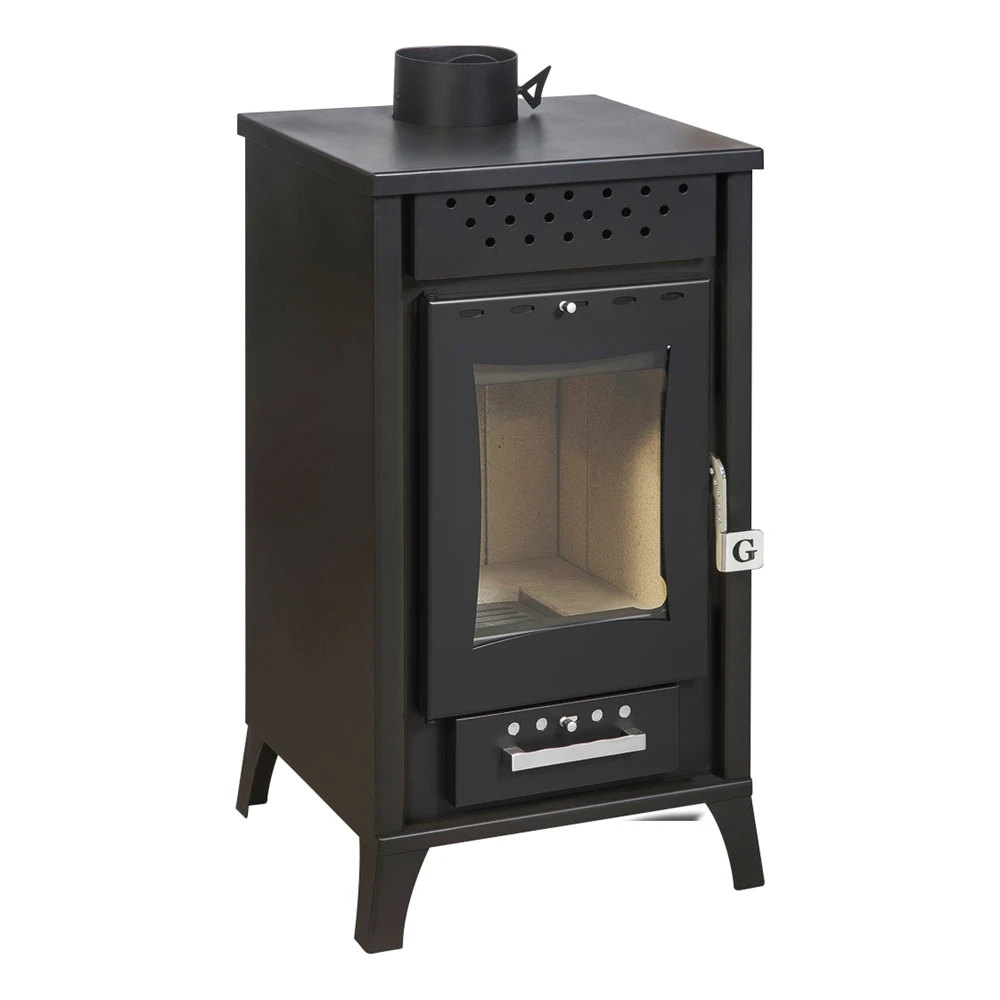 | 73,9% Efficiency (gekas Stoves Quality Wood Burning Steel European 15 Kw Gekas Stoves Cold Rolled Steel - MG 300) Minimalist