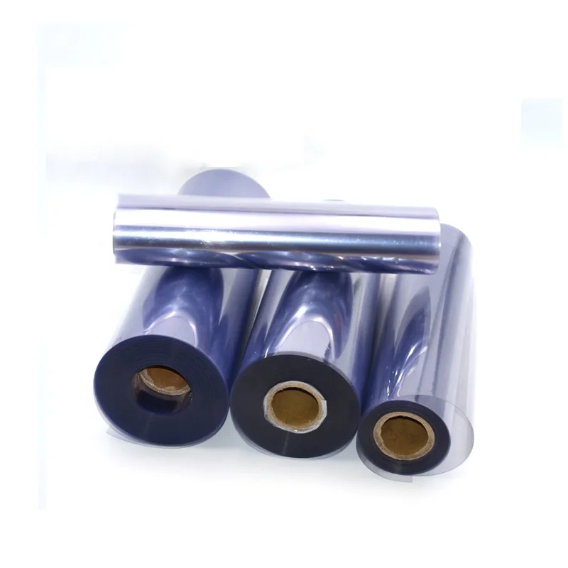 500 micron Food Grade Transparent Rigid PVC Film Roll For Blister Packaging