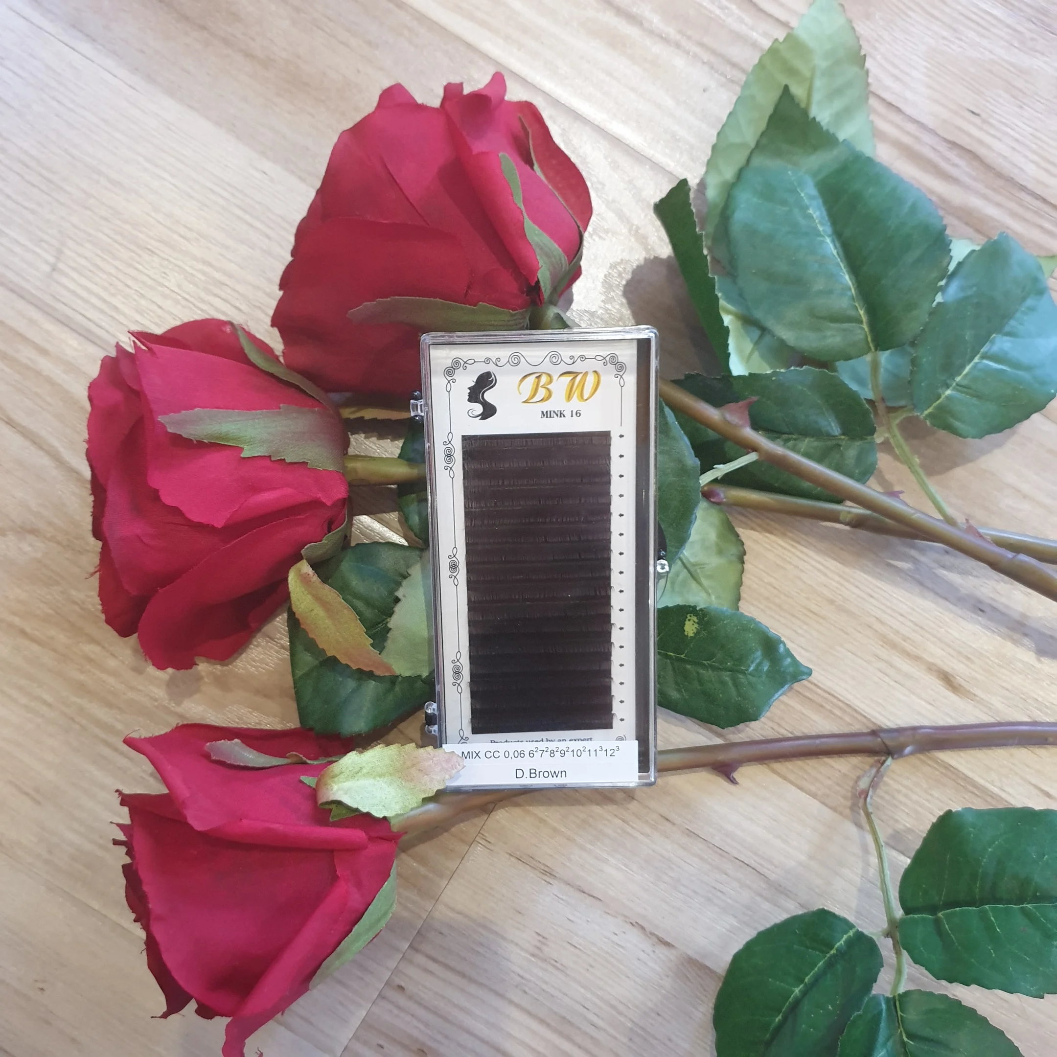 
Super Black Mink Silk Flat eyelash extension Korea of the manufacturing in Vietnam 