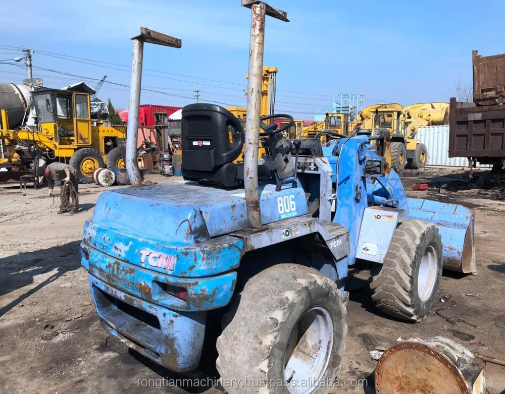 Low Price and High Quality Hydraulic Wheel Loader TCM 806 from Japan in stock for hot sale