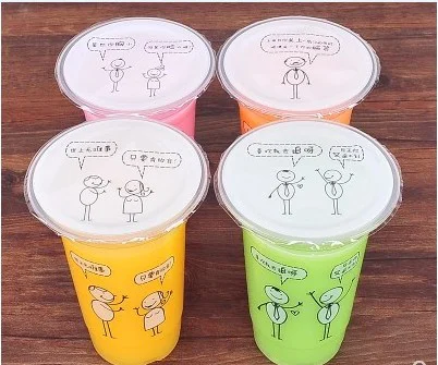 FEST factory plastic film cups packing pp films to seal drinks foods pp pc paper cups by soft pp sealing films