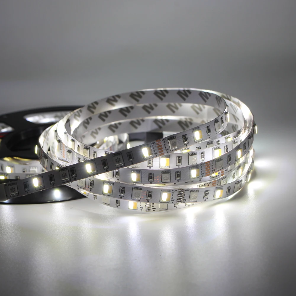 High Quality 5050 RGBCCT LED Strip light RGB+Dual White colorful led strip