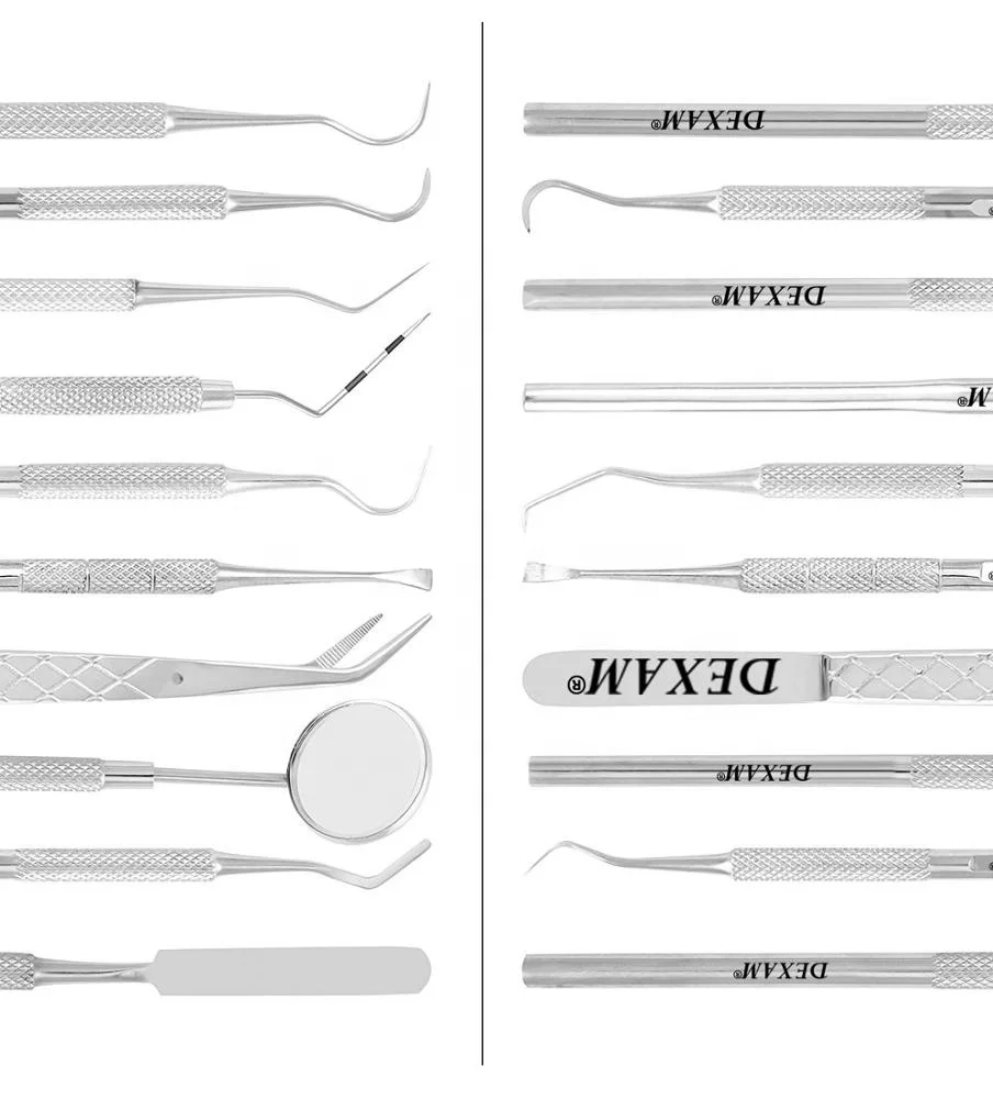 ISO сертифицированные стоматологические инструменты 10 шт. набор для ухода за полостью рта инструментов гигиены