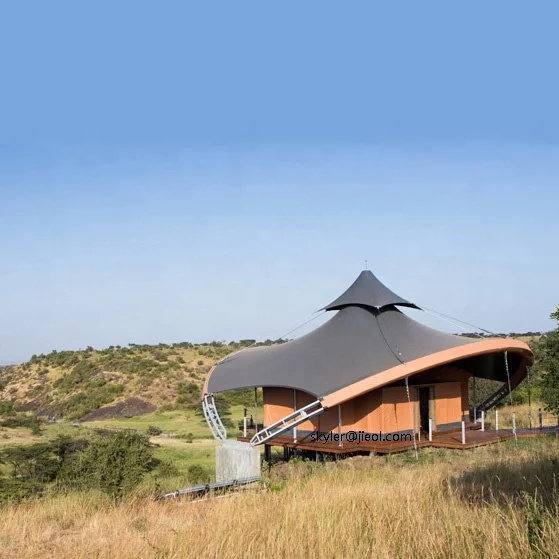 Мембранная структура, отель, курортная палатка, роскошная палатка для гламурного отдыха