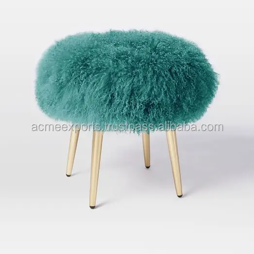 Mongolian Tibetan Lambswool Stool Supplier