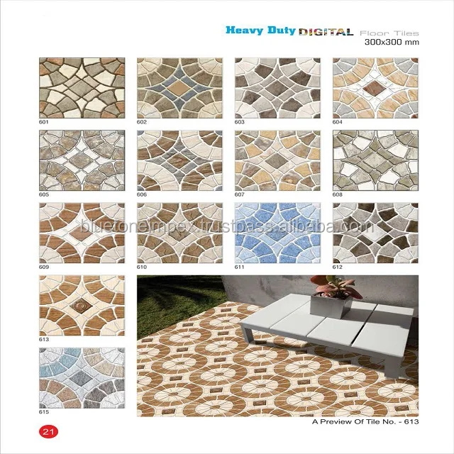 Outdoor Ceramic floor tiles Plaza tile