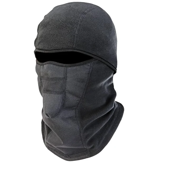 Black Hinged Balaclava Wind-Resistant Thermal Fleece Ski mask balaclavas