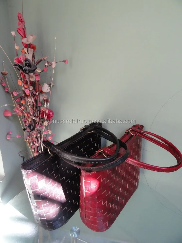 Женская сумка-тоут ручной работы из натуральной кожи