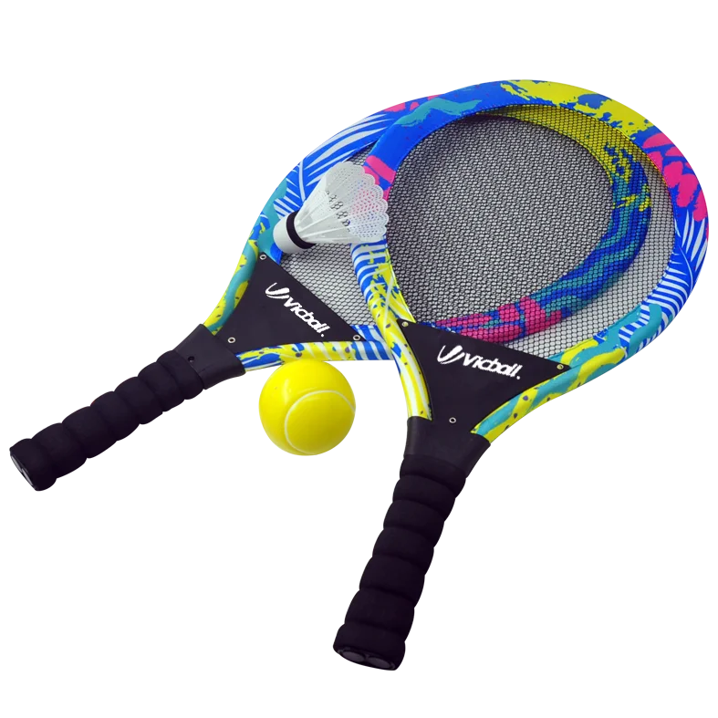 neoprene bat pool soft tennis racket bats Throw Catch Bat Ball beach tennis set