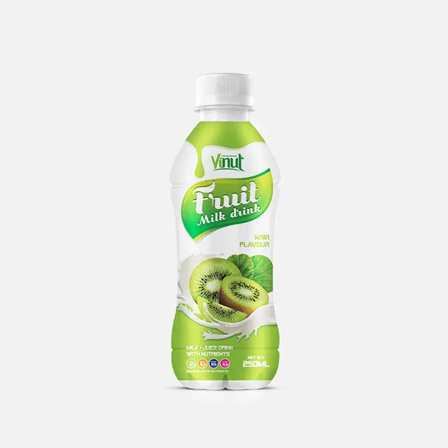 250ml Fruit Milk Drink with Strawberry flavour VINUT beverage