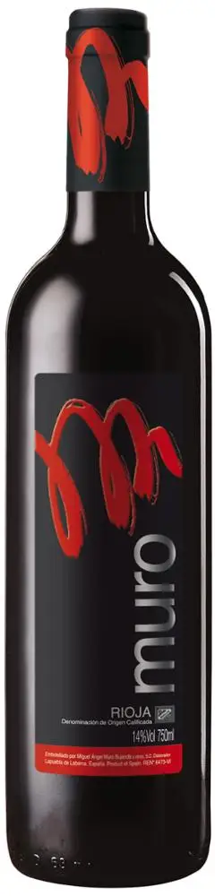 
Spanish Doc Rioja RESERVA hight quality wine Muro 14,5% 