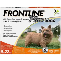 Direct Supplier Of High Quality Frontline Plus Flea & Tick Treatment for Dogs (Small Dogs 5-22 Pounds) Wholesale Price
