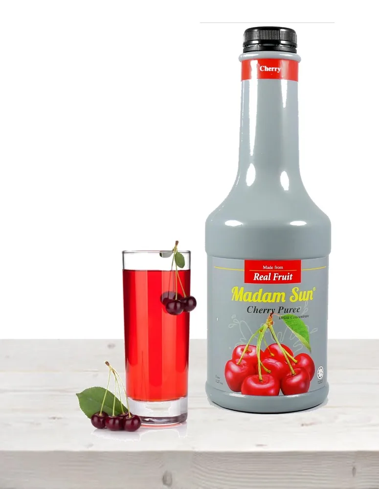 
Cherry Puree Drink Concentrate/Cherry Puree Mix/Cherry Juice Concentrate 