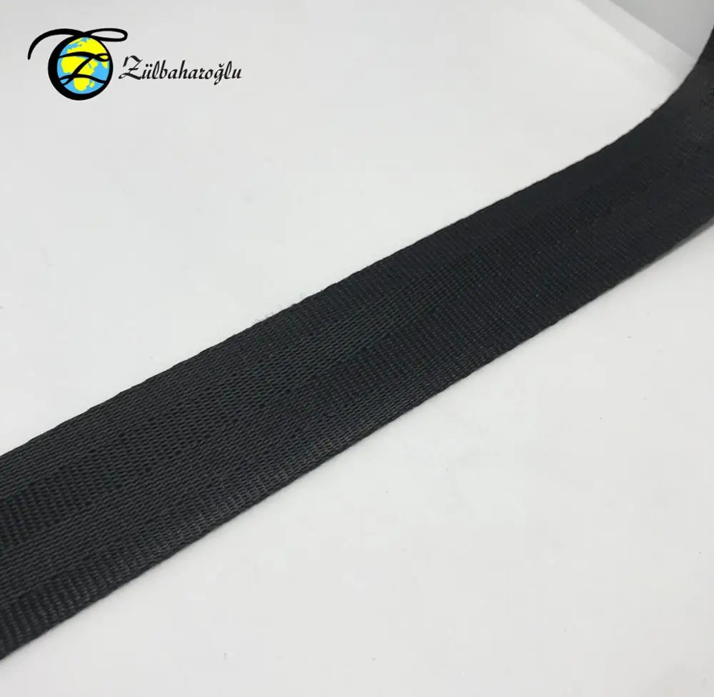 Hot Sale Made In Turkey PP Webbing 10mm To 50mm Webbing Strap Bag Materials Shoes And Garments Use Polypropylene Webbing