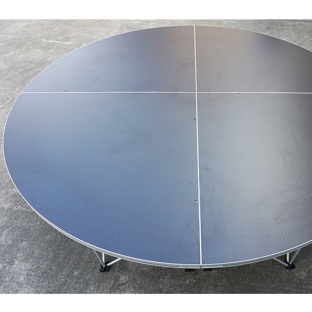 With adjustable let aluminum assemble stage for event