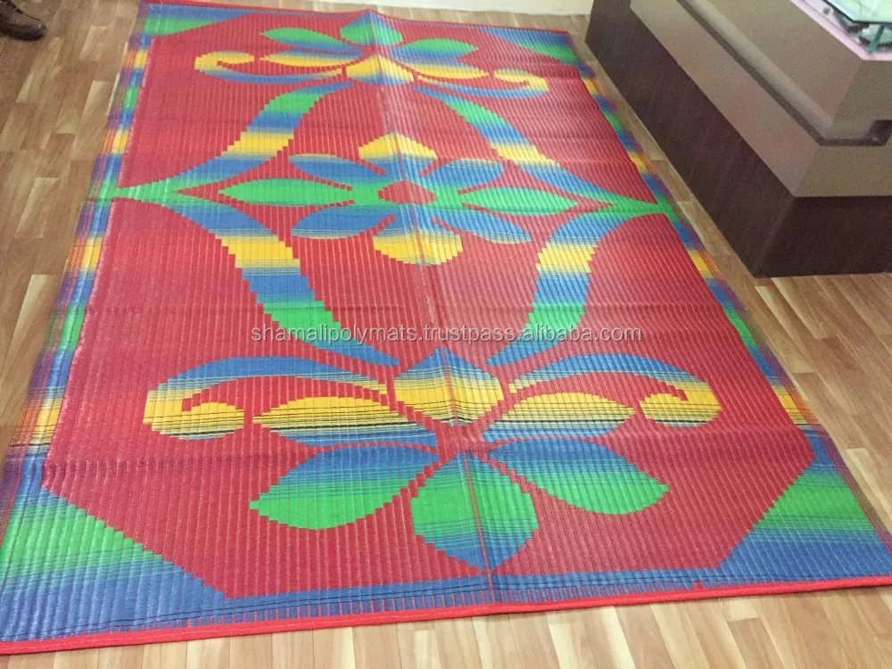 Пластиковый коврик 6x9 цветов