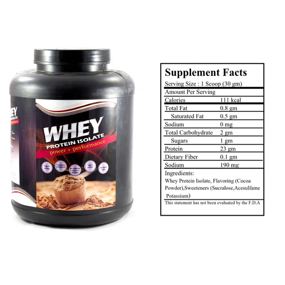 Private Label Custom Made Whey Protein Isolate