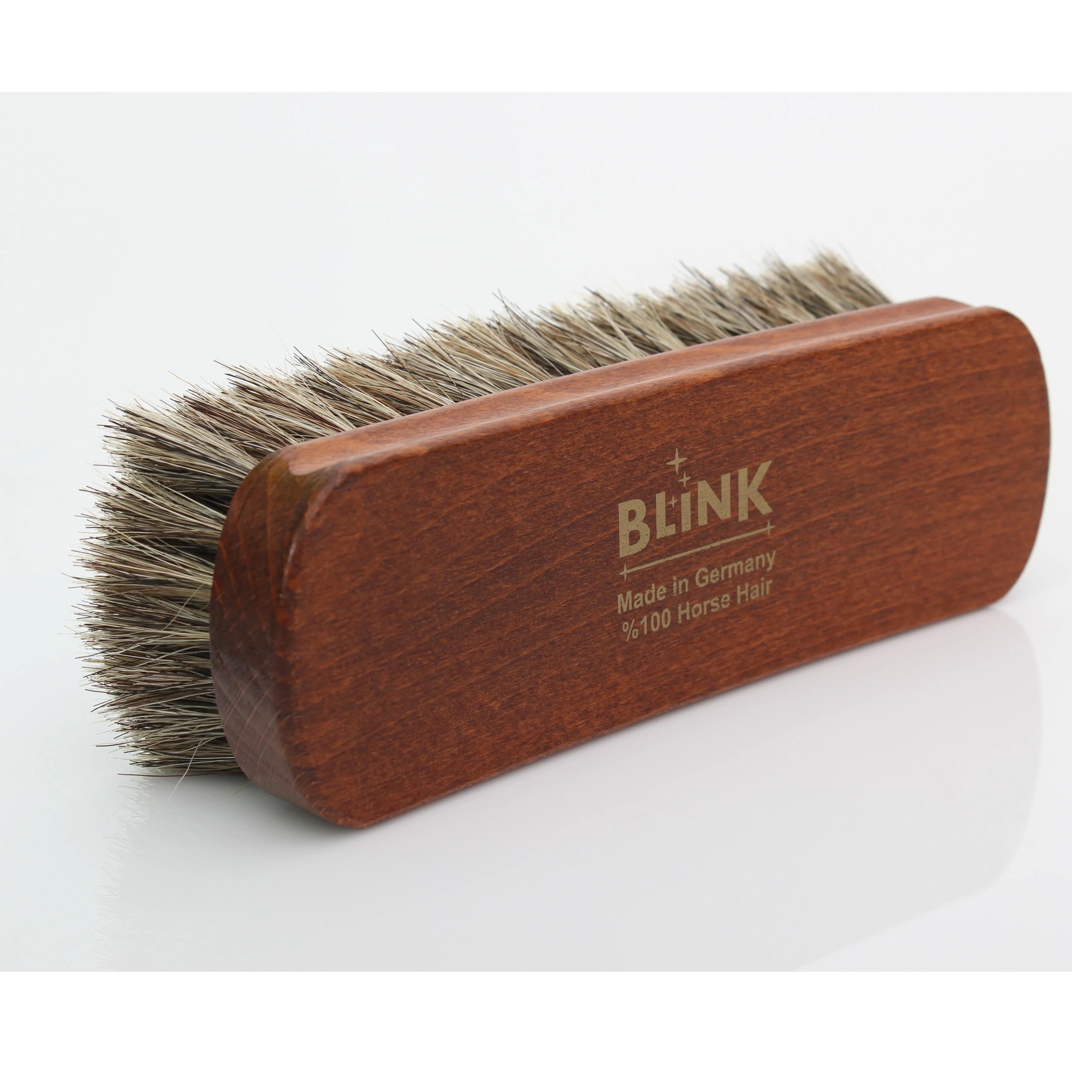
Wooden Handle Horse Hair High Quality Shoe Brush 