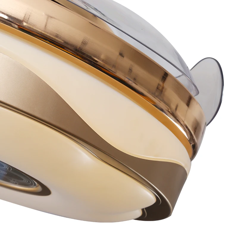 Потолочный вентилятор светодиодная люстра с регулируемой яркостью выдвижной дистанционным управлением бесшумные потолочные вентиляторы для столовой/спальни 42 дюйма