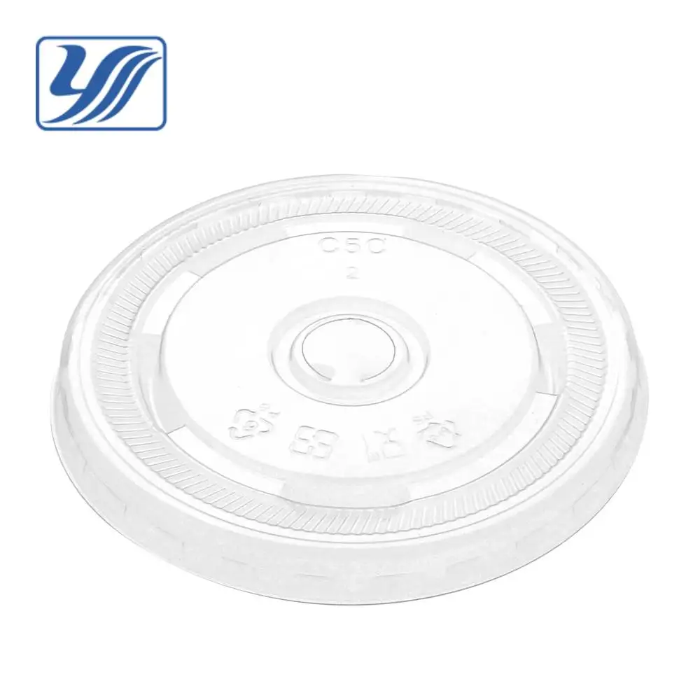 12oz 14oz 16oz PET plastic flat lid for 92mm cup