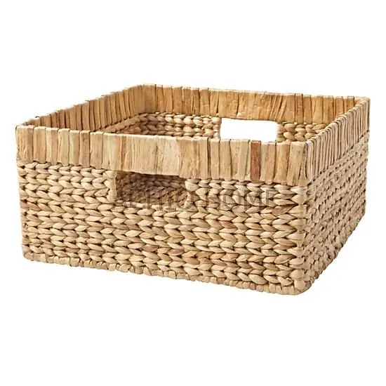 ACHIO VIETNAM BS154 Wicker Storage Basket _stow laundry, blankets and bigger toys SKS, INTERTEK(skype: rock4h)