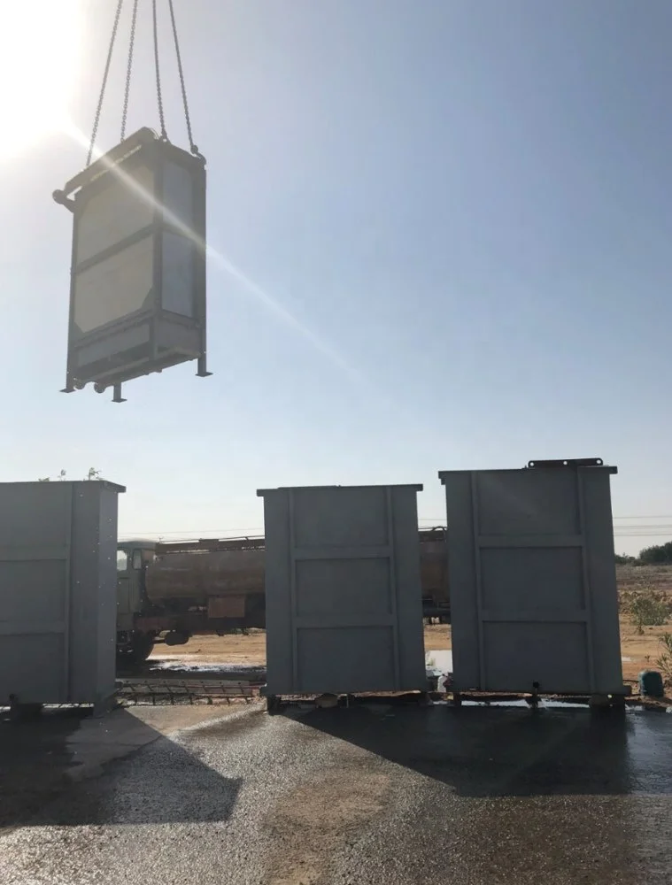 Компактная (упакованная) установка для очистки сточных вод