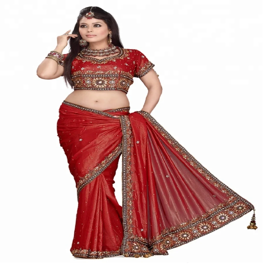 Gerua Georgette Designer Printed saree