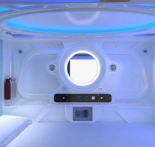 Stylish bed designs capsule hotel bed factory price bunk beds double for express hotel, AirBnB,short time suit