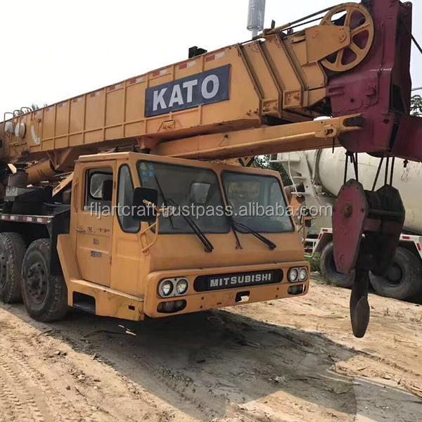 Длинные подъема строительная техника б/у кран-манипулятор Kato 50 тонн NK500E для