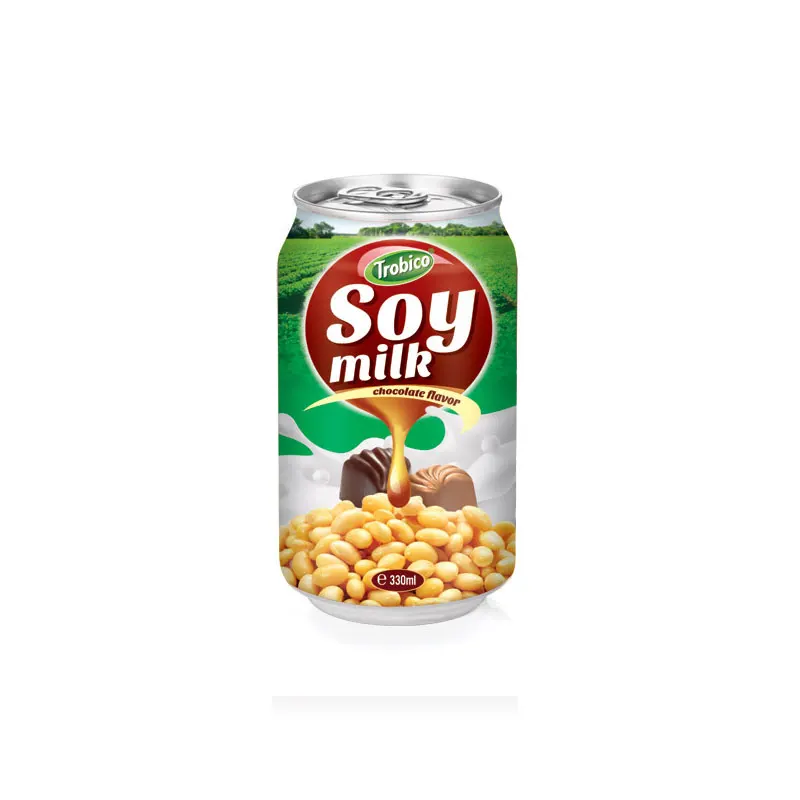 
Wholesale Trobico Brand 330ml alu can Soya Milk Drink 