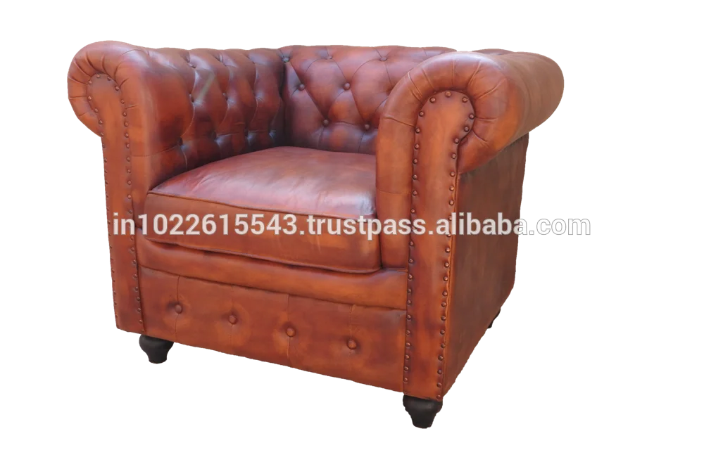 Industrial Design Chesterfield 1 seater Sofa