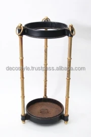 Geo Gold umbrella stand