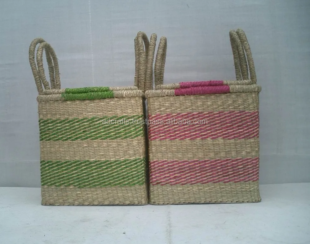 
Factory wholesale shopping seagrass bag various design newest style 2018 