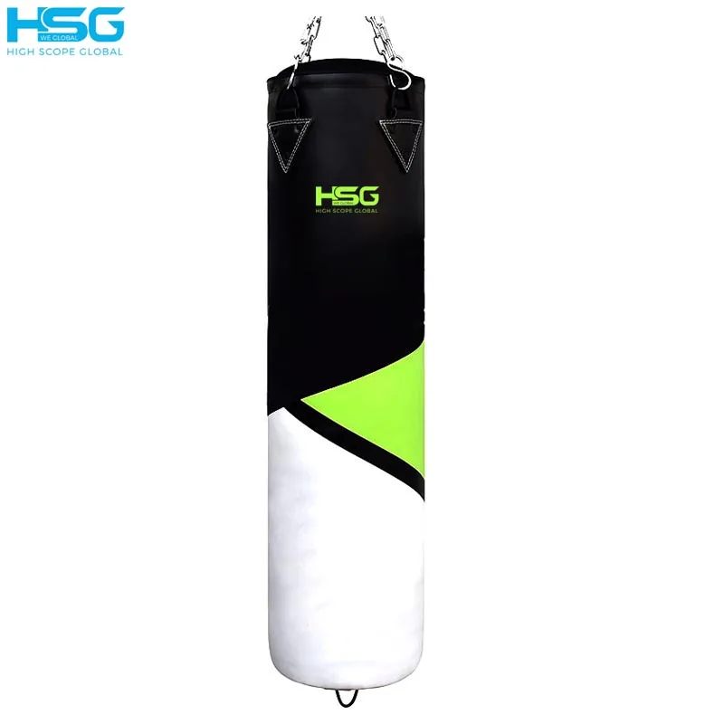 Custom Boxing Punching Bags Muay Thai Heavy Leather MMA KickBoxing Martial arts Gym Training Bags