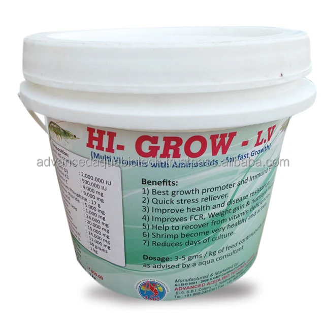 
HI- GROW - L.V -- Multi Vitamins with Amino acids-For Fast Growth 