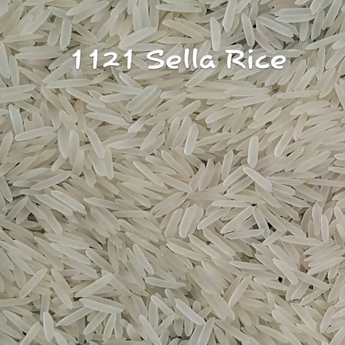 
Indian best quality sella basmati rice 1121 grain length 8 3 mm before cook moisture 12 broken 2 free sample available 