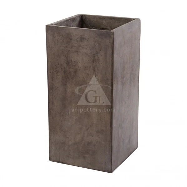 Concrete Pots/ Concrete High Cube Plant Pots / Home & Garden