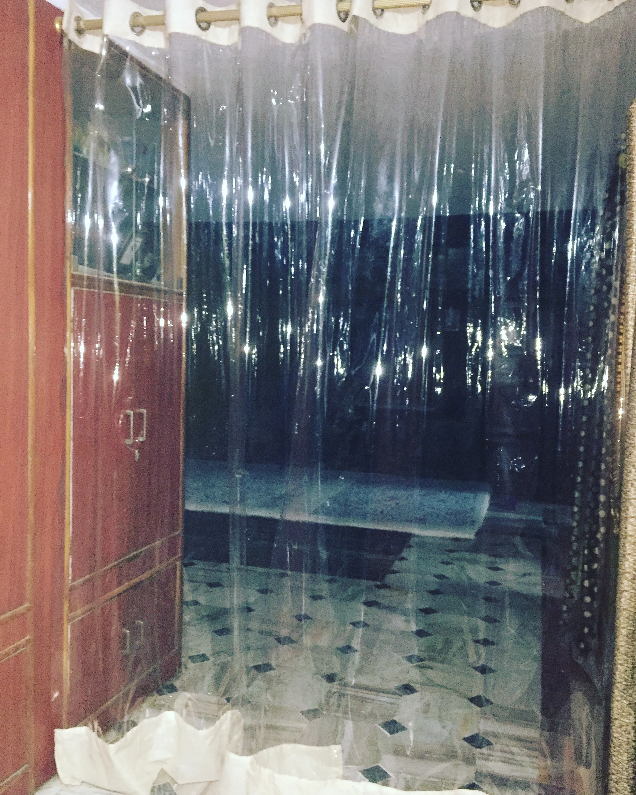 Door Window Curtains Premium Soft Fabric Custom Made Plain Accessories Light French Channel Jacquard Motor Gsm Technics Style