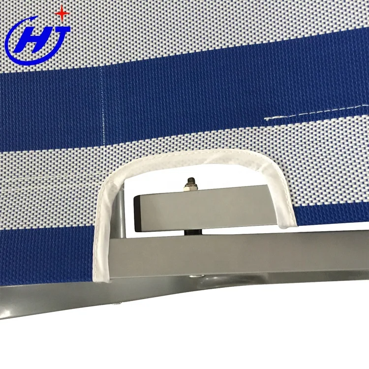 UKEA Folding Sunbed Aluminum Sun Bed Beach Chaise Lounger