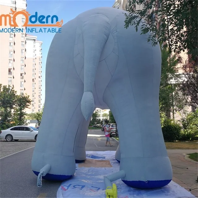 outdoor giant inflatable elephant cartoon animals model amusement park decoration