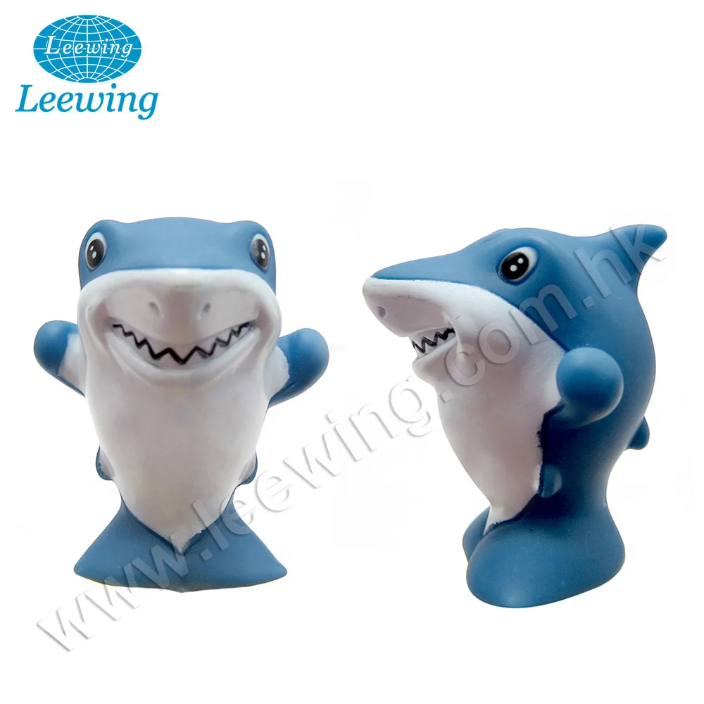 Lowest Price Funny Sea Animal Plastic PVC Vinyl Customized Logo Printed Shark Shape Coin Bank Animal Money Saving Box Piggy Bank