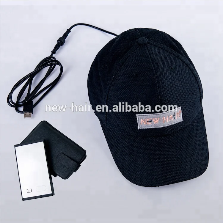 Mobile 280 diodes medical laser therapy cap for hair regrowth, improve hair loss, red light therapy LLLT like laser comb