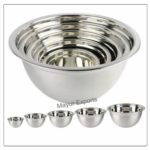 Stainless Steel Bowl Deep Mixing Bowl