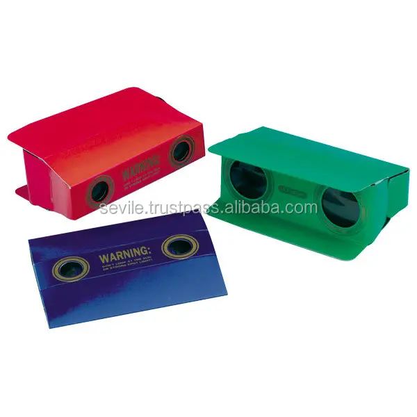 
Hot Selling Customized Foldable Paper Binocular, Binocular For Children 