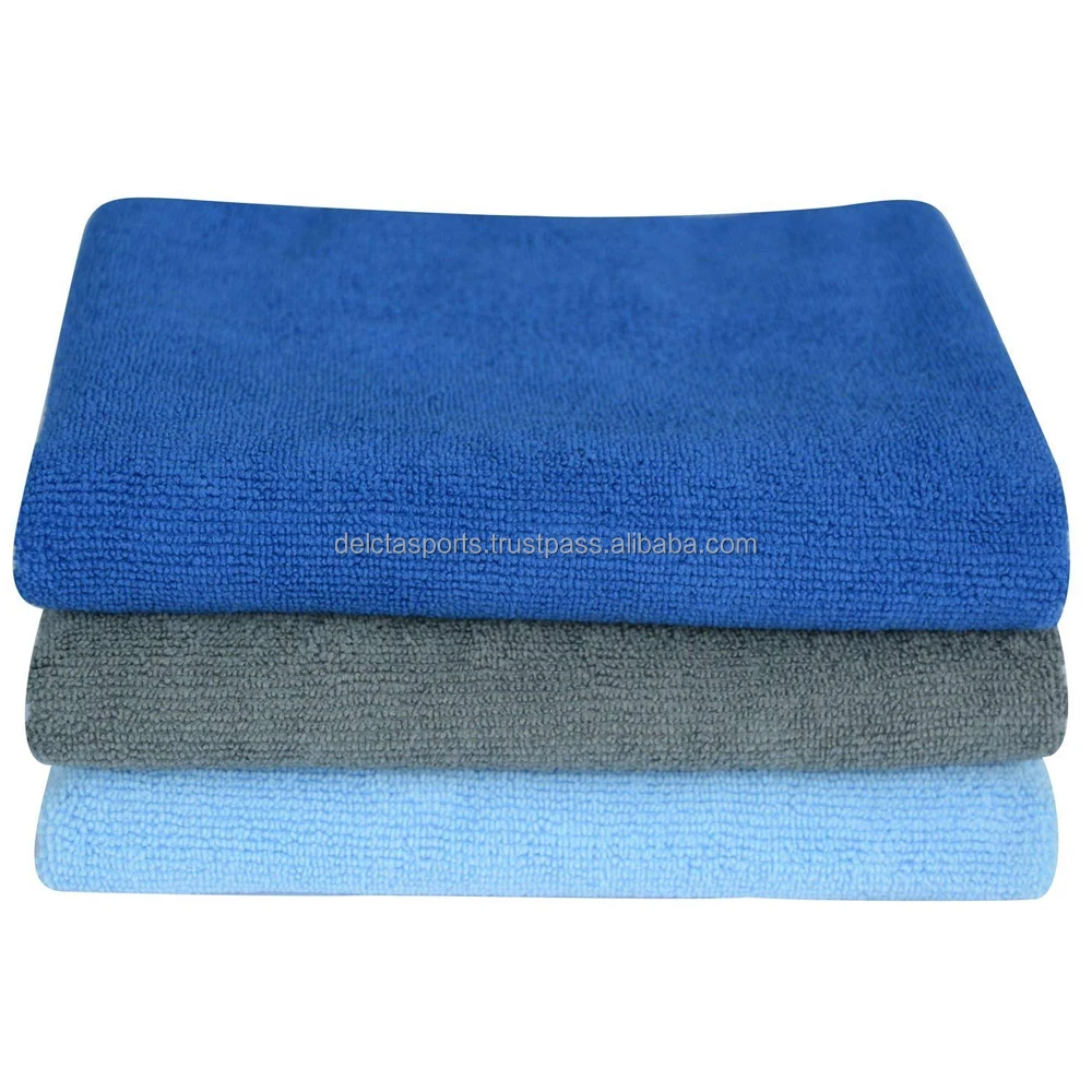 100% Micro-Fiber GYM towel with custom logo embroidered