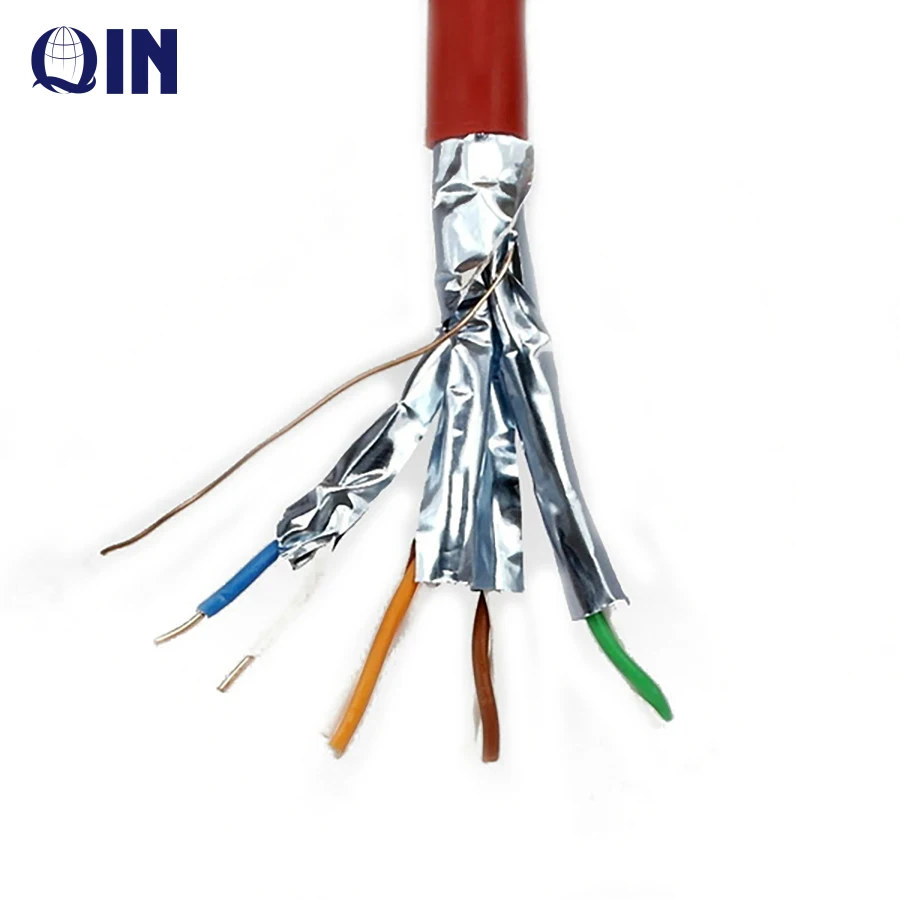 Best Quality Cat7 SFFTP  Network Cable  Bare Copper 100% DTX-1800 Test Passed