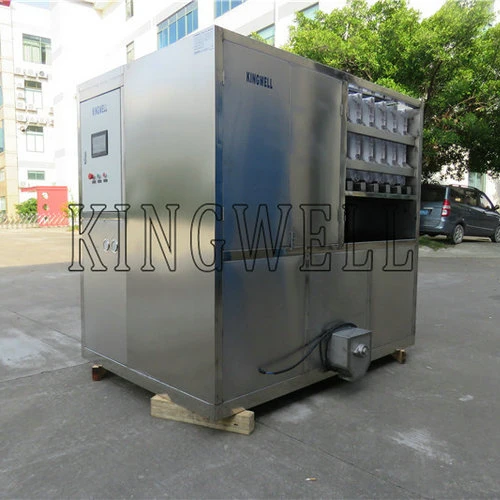 Industrial ice makers 3000kg 5000kg cube ice machine for ice factory