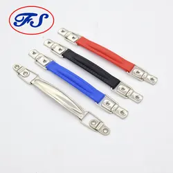 Durable plastic alloy suitcase parts bag handle black plastic handle pull handle FS2043